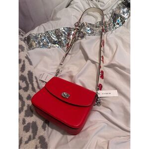 COACH | cassie cherry nwt red crossbody/shoulder bag/purse pocketbook handbag